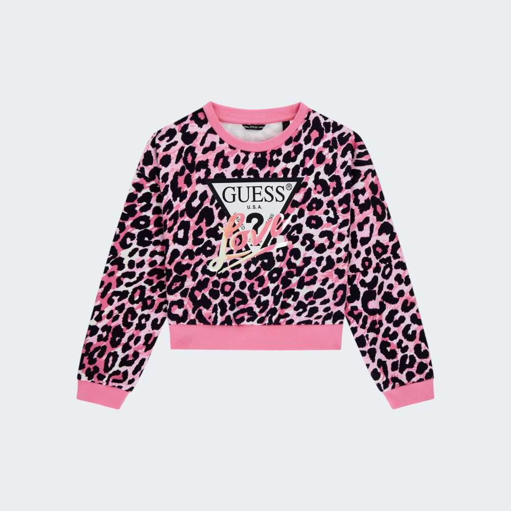 SWEATSHIRT GUESS CROP P62Y