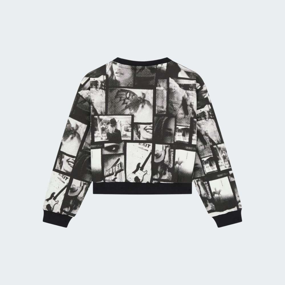 SWEATSHIRT GUESS CROP P9IC