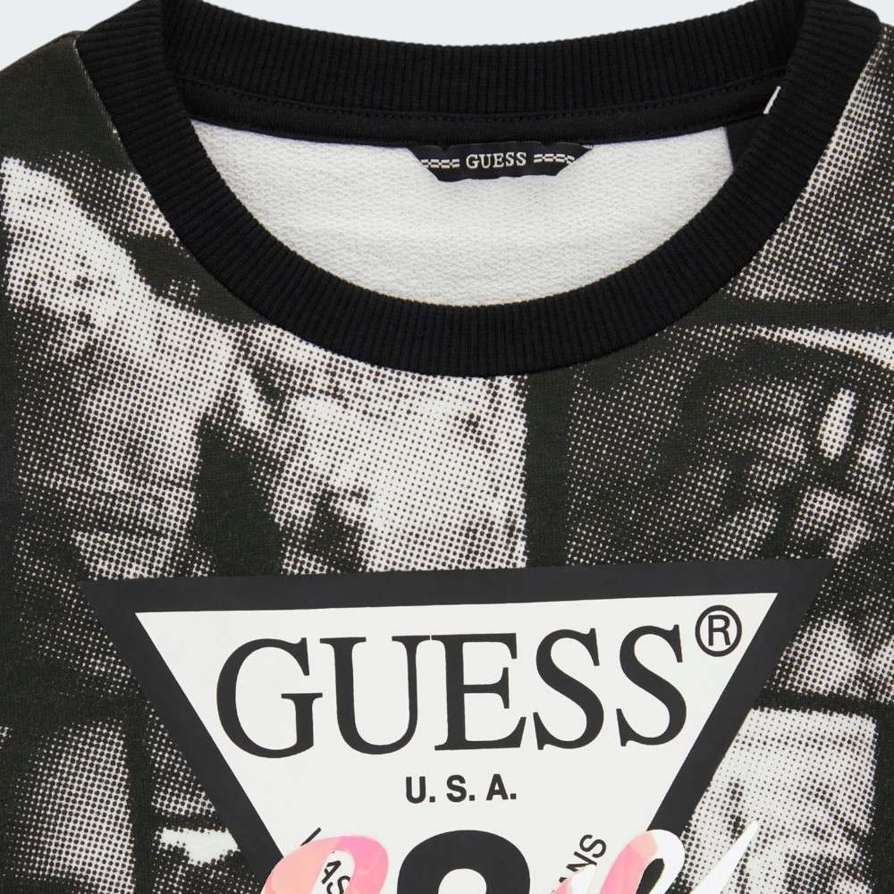 SWEATSHIRT GUESS CROP P9IC