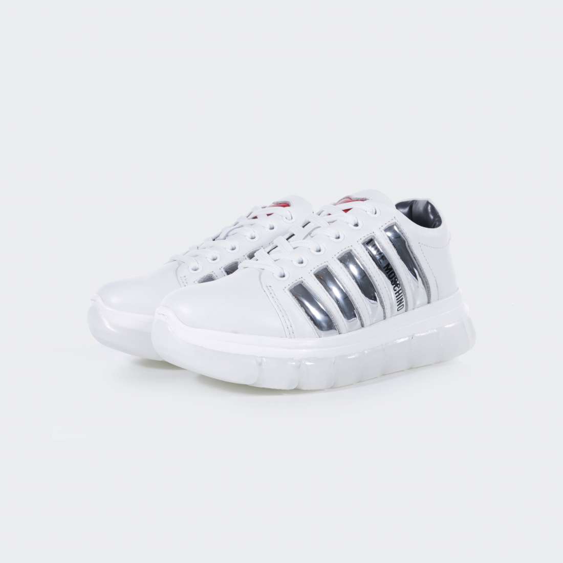 TENIS LOVE MOSCHINO WHITE