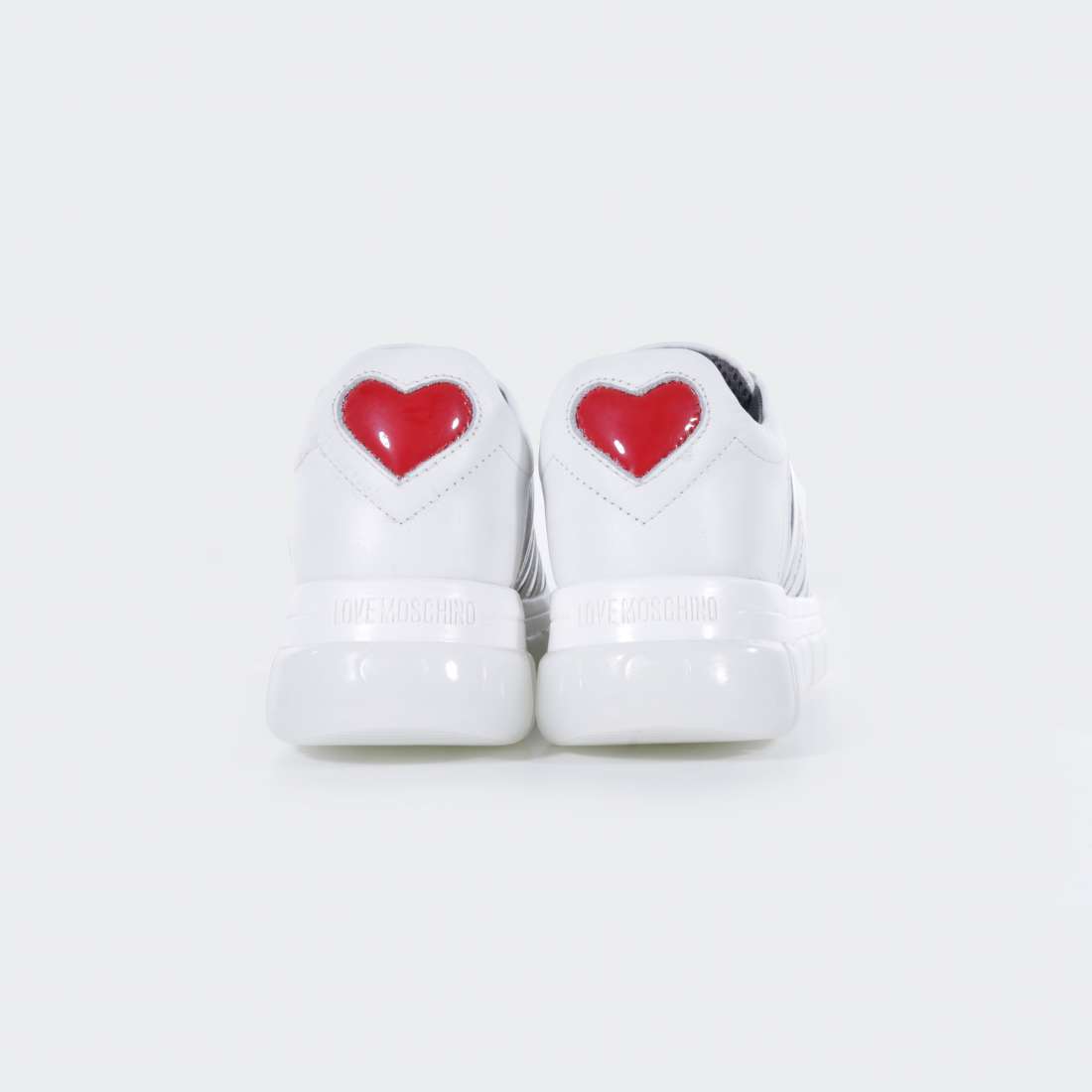 TENIS LOVE MOSCHINO WHITE