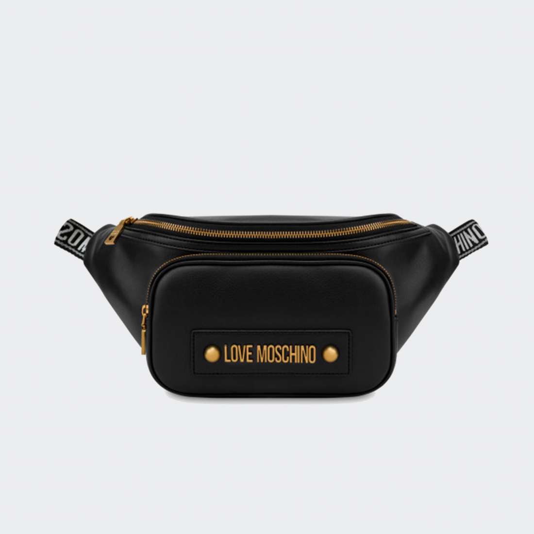 BOLSA CINTURA LOVE MOSCHINO BLACK