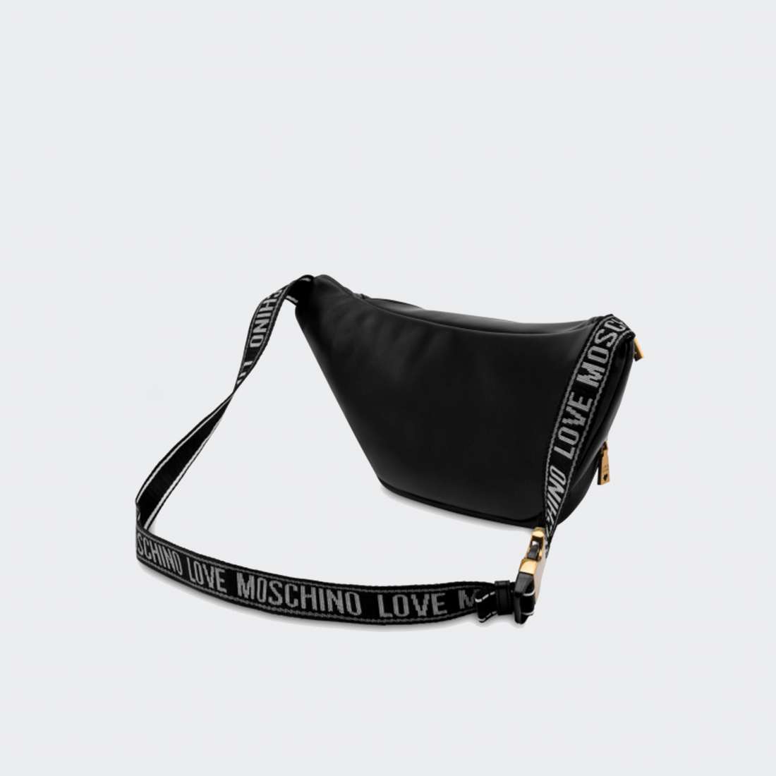 BOLSA CINTURA LOVE MOSCHINO BLACK