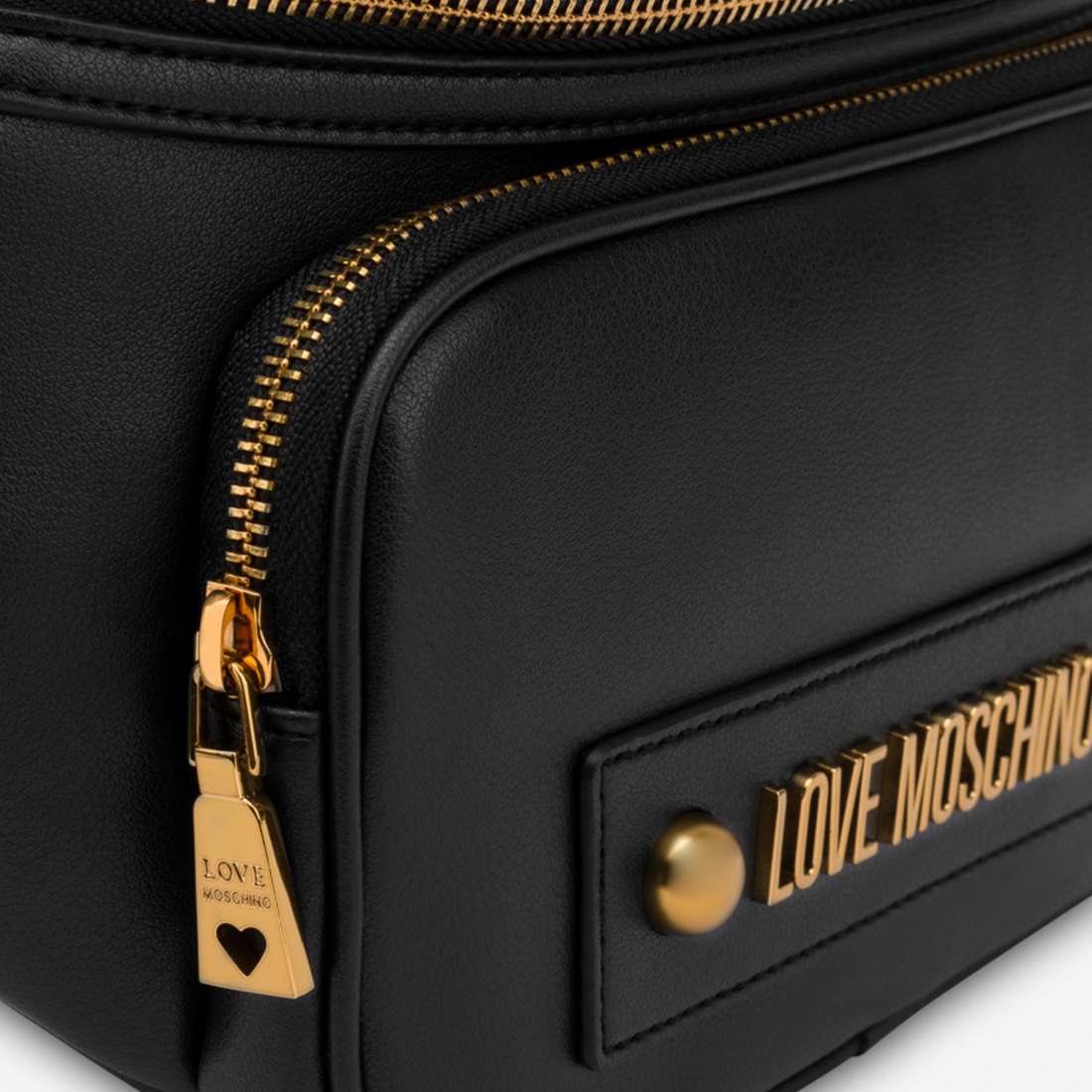 BOLSA CINTURA LOVE MOSCHINO BLACK