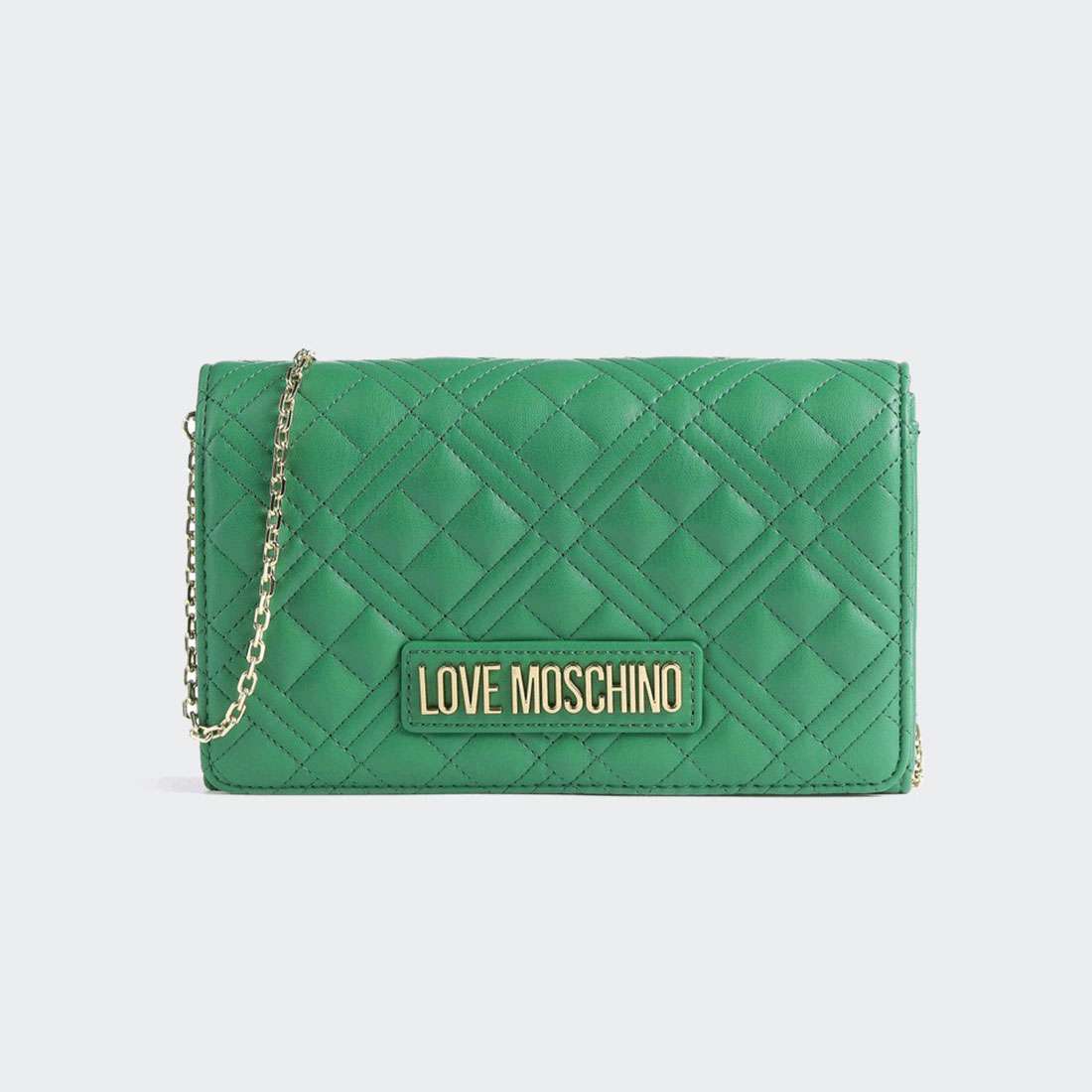 MALA LOVEMOSCHINO QUILTED CROSSBODY ERBA