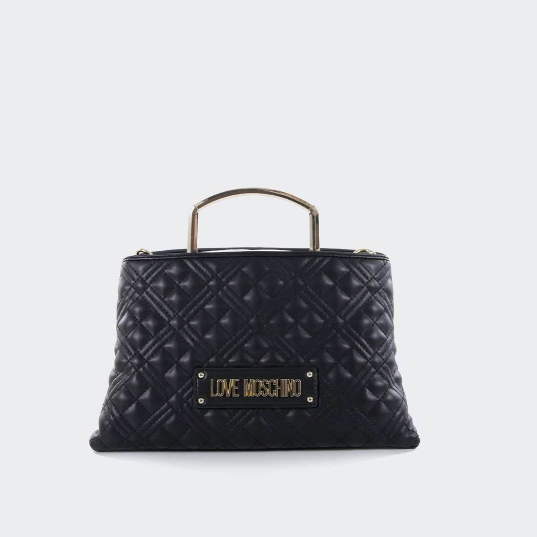 MALA LOVEMOSCHINO QUILTED NERO