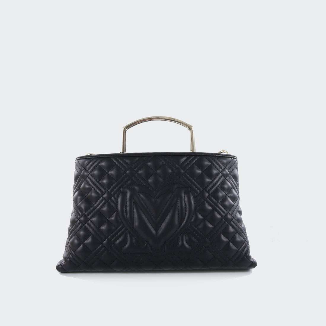 MALA LOVEMOSCHINO QUILTED NERO