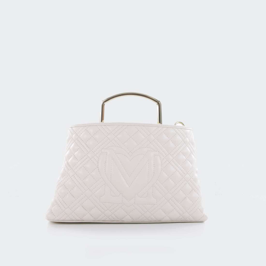 MALA LOVEMOSCHINO QUILTED AVOIRO