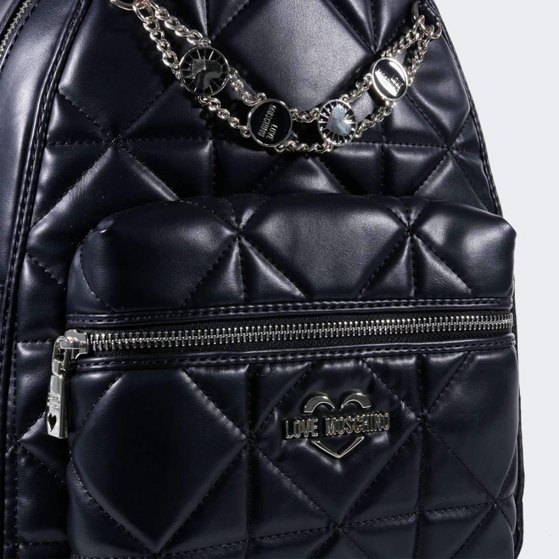 MOCHILA LOVE MOSCHINO NERO