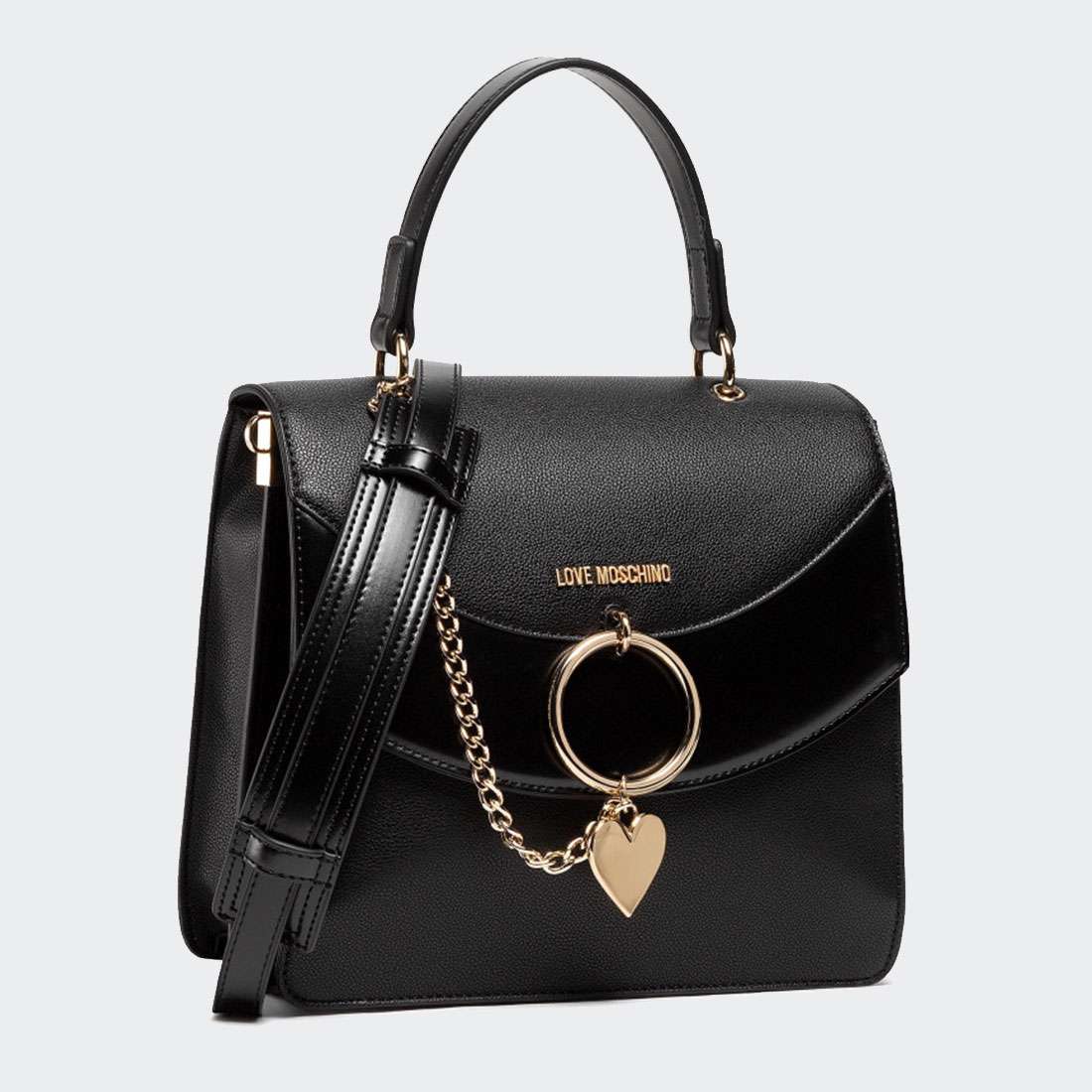 MALA LOVEMOSCHINO GRAIN JC4238PP0CKF100A NERO