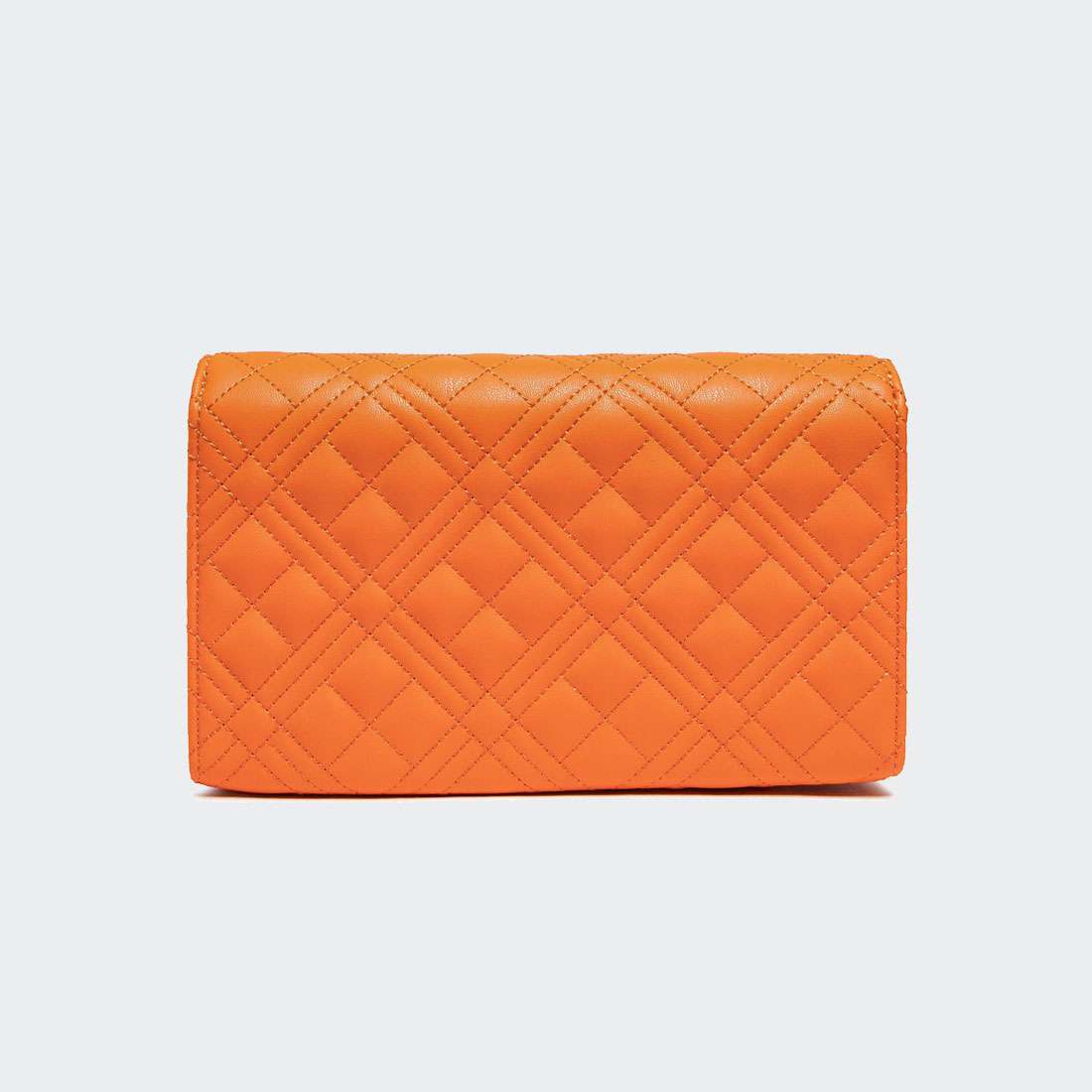 MALA LOVEMOSCHINO QUILTED ARANCIO
