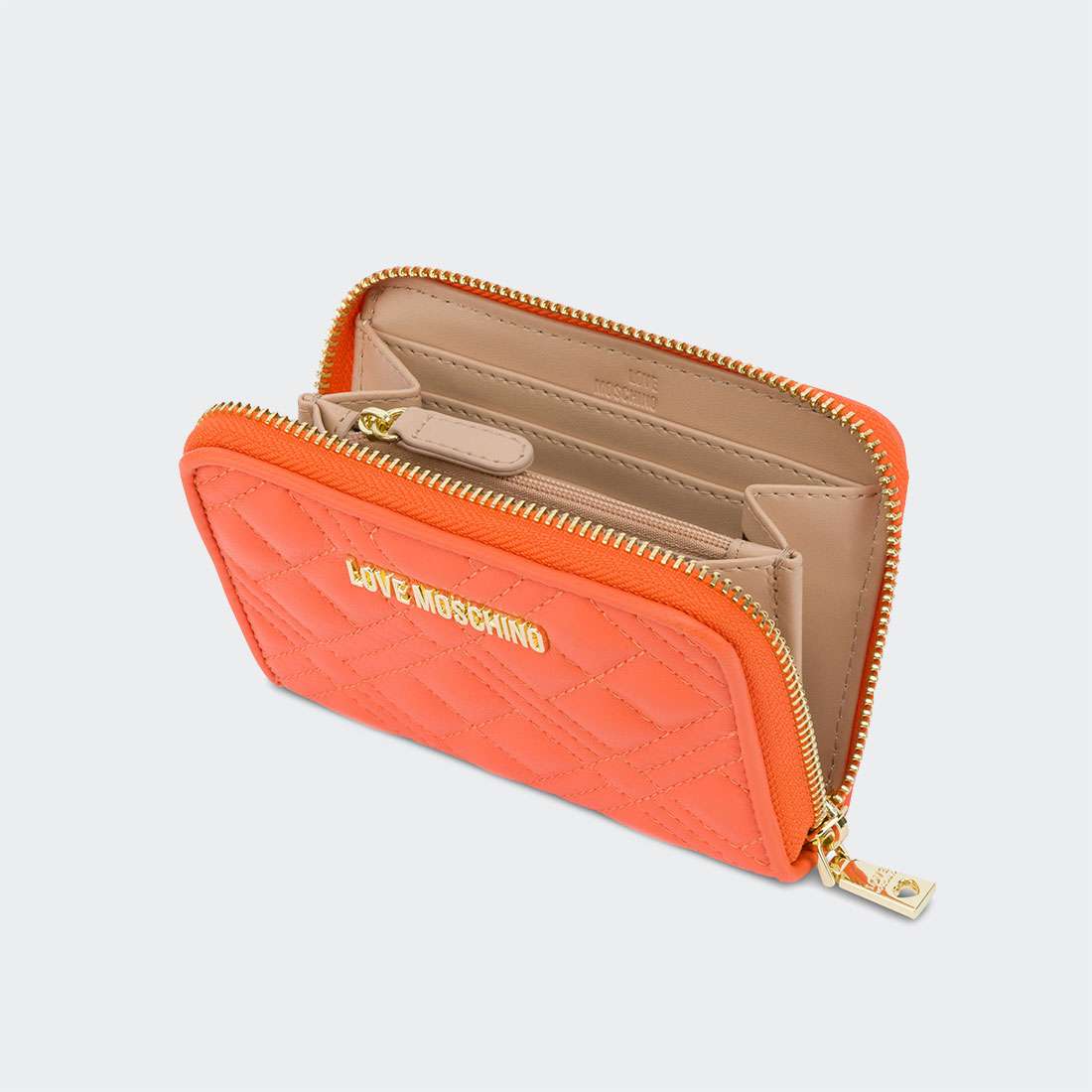 CARTEIRA LOVEMOSCHINO ARANCIO