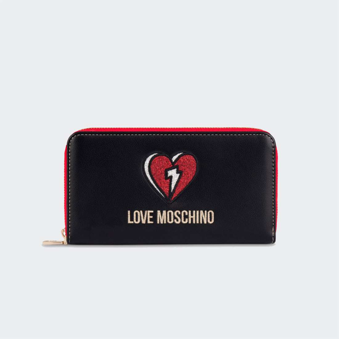 CARTEIRA LOVEMOSCHINO NERO JC5636PP0BKJ000A