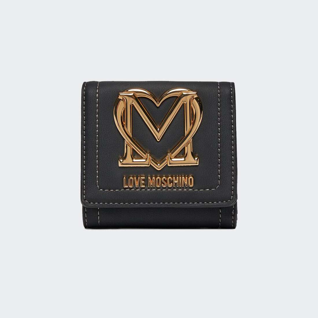 CARTEIRA LOVEMOSCHINO JC5723PP0HKG0 BLACK
