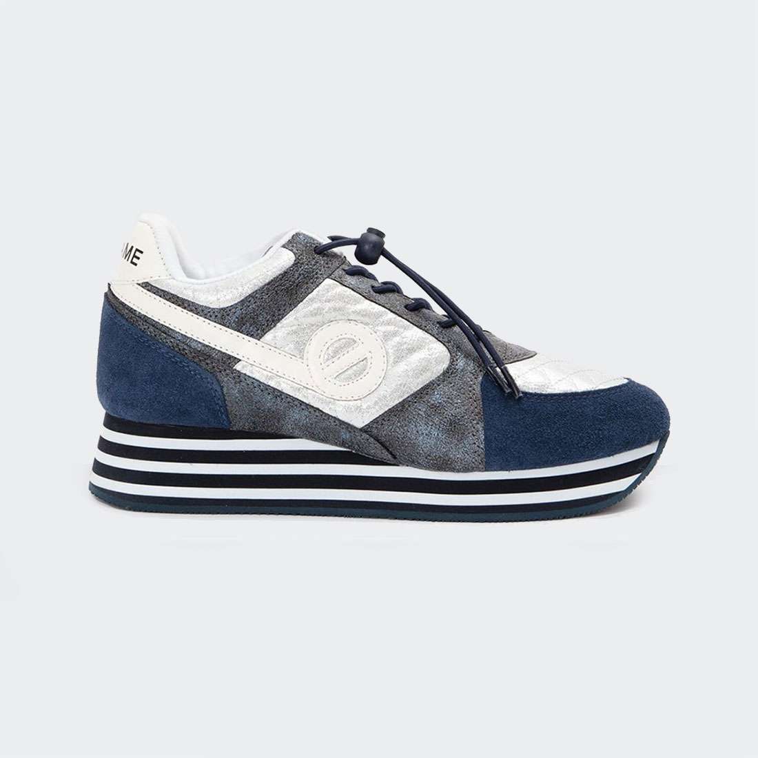 NO NAME PARKP JOGGER NAVY/SILVER