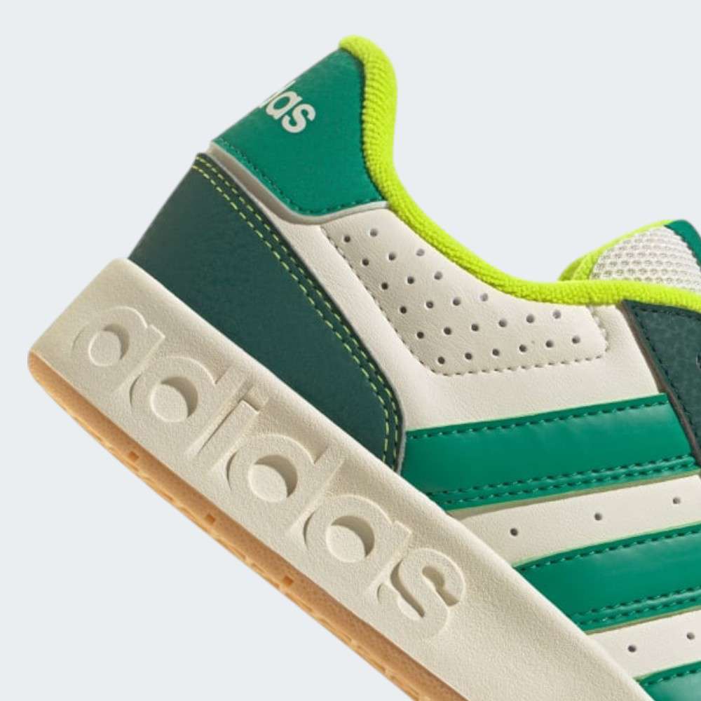 ADIDAS BREAKBASE WHITE GREEN COUGRN
