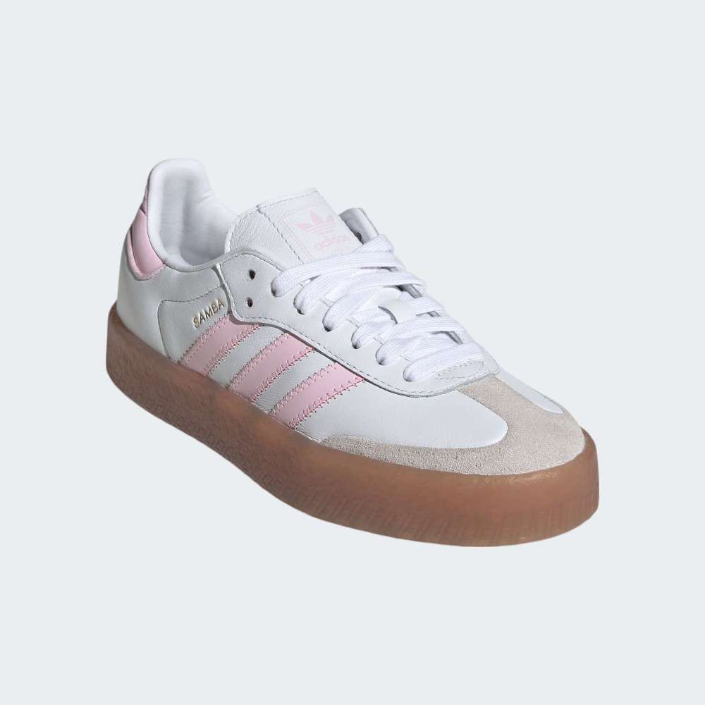 ADIDAS SAMBAE J FTWWHT/CLPINK/GOLD