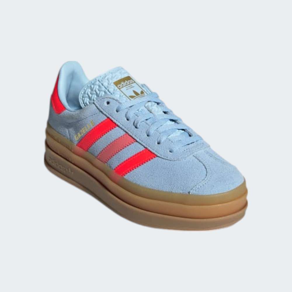 ADIDAS GAZELLE BOLD CLESKYSOLRED/GOLD