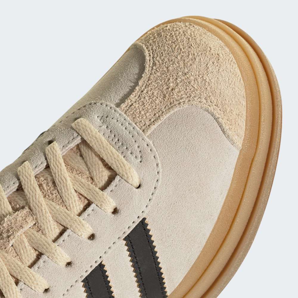 ADIDAS GAZELLE BOLD CREWHT BLACK SANSTR
