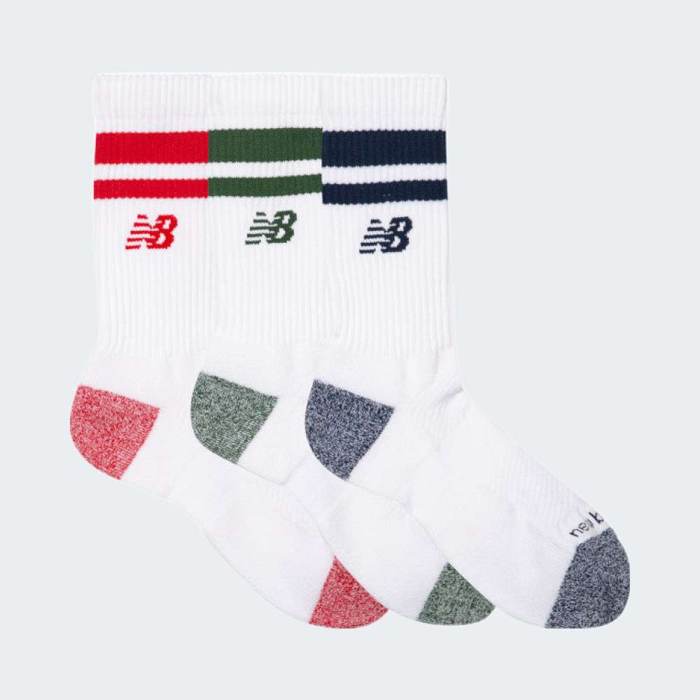 PACK 3 MEIAS NEW BALANCE ACTIVE