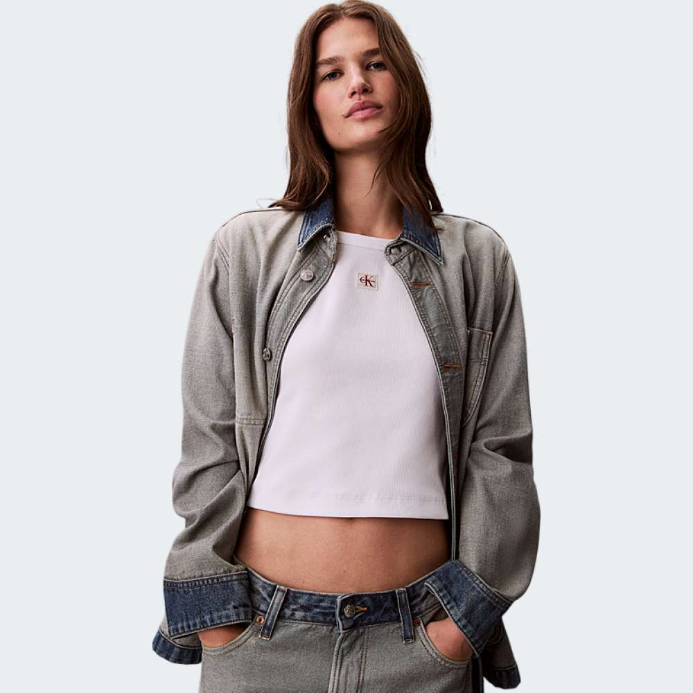 TSHIRT CALVIN KLEIN WOVEN