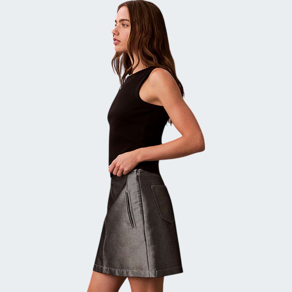 TOP CALVIN KLEIN WOVEN LABEL