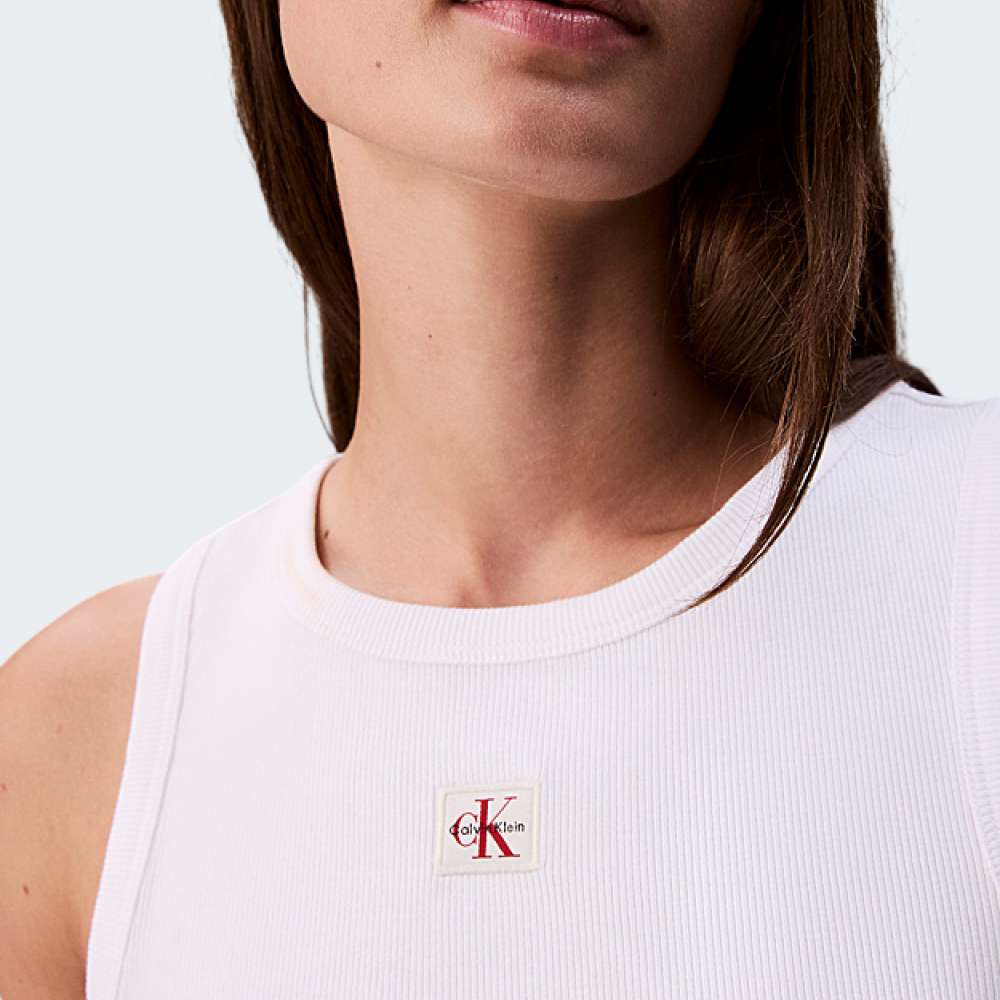 TOP CALVIN KLEIN WOVEN LABEL