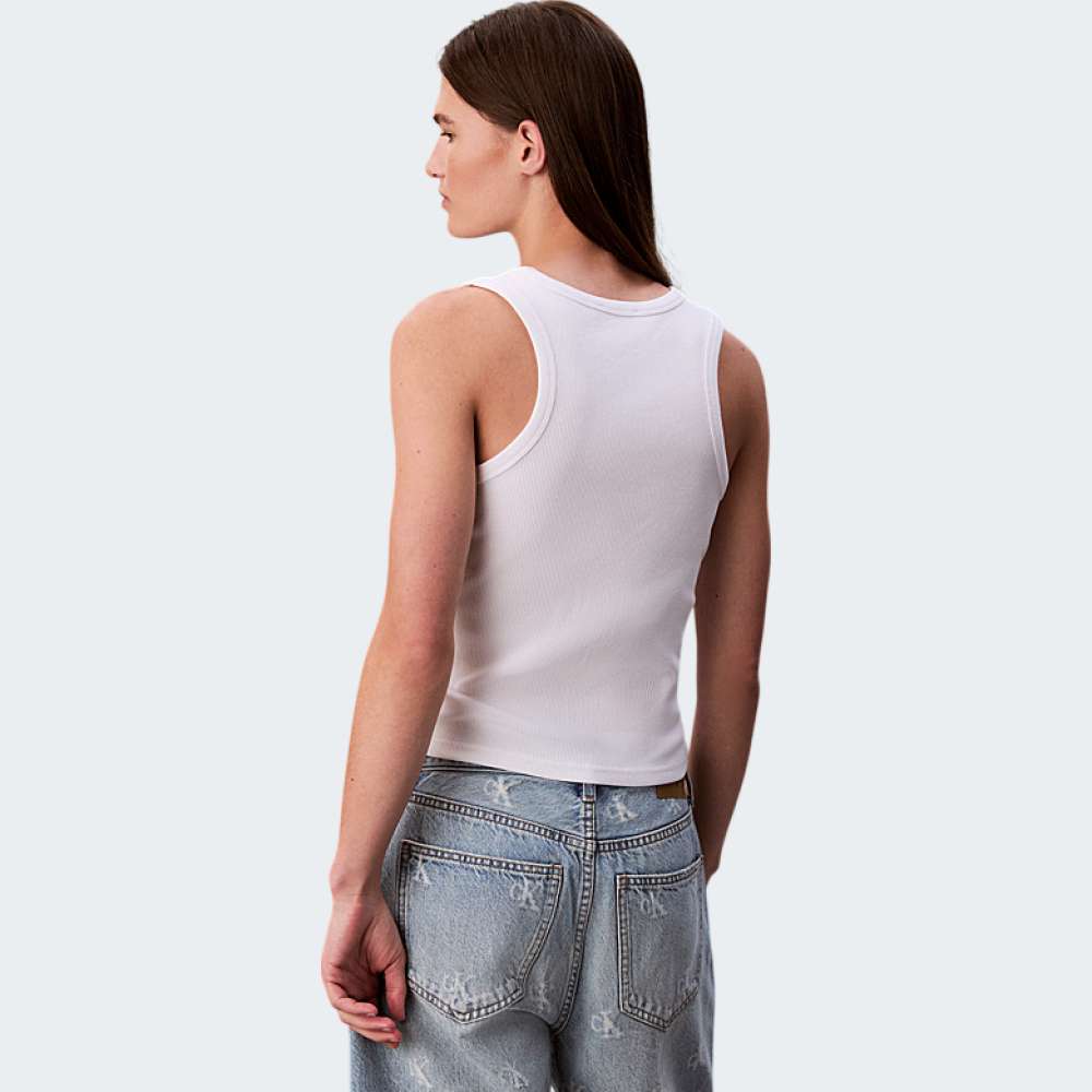 TOP CALVIN KLEIN WOVEN LABEL