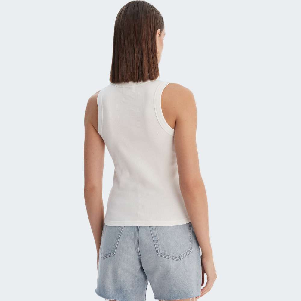 TOP CALVIN KLEIN MONOGRAM RIB