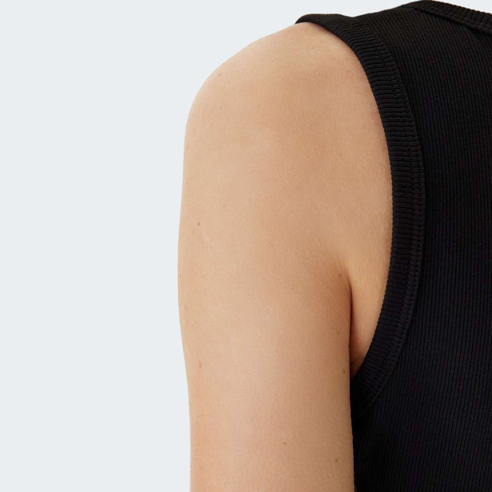 VESTIDO CALVIN KLEIN BABY RIB WOVEN