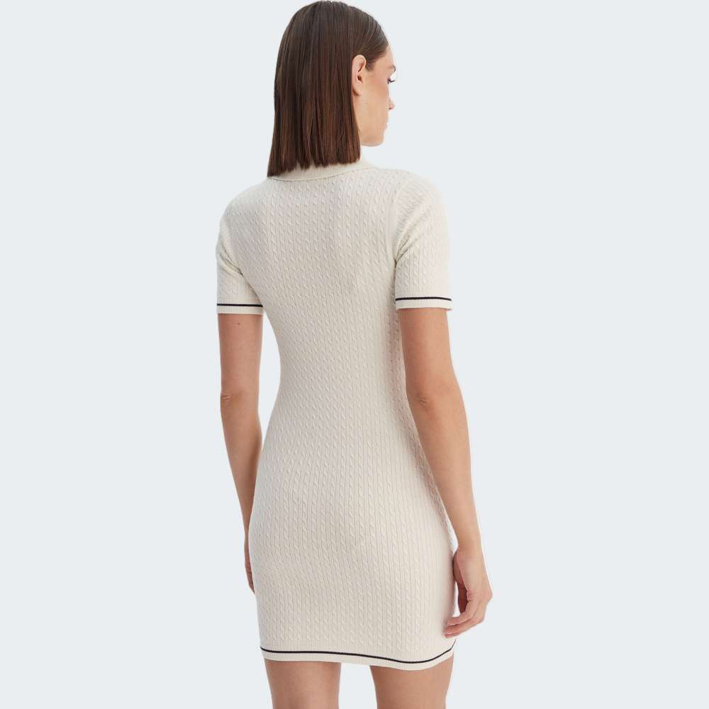 VESTIDO CALVIN KLEIN MICROCABLE
