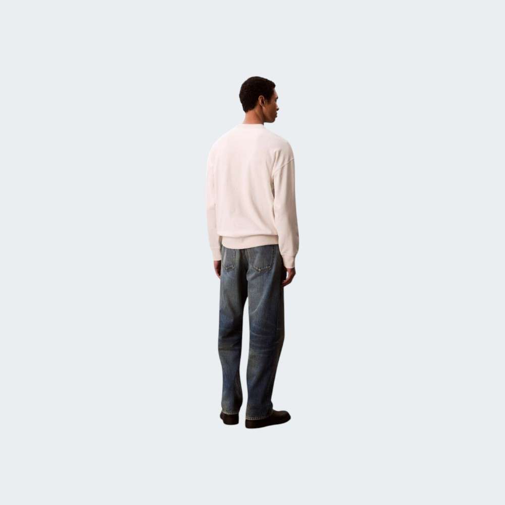 SWEATSHIRT CALVIN KLEIN MONOLOGO TERRY SWEATSHIRT CALVIN KLEIN MONOLOGO TERRY