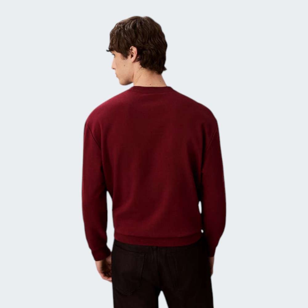 SWEATSHIRT CALVIN KLEIN MONOLOGO TERRY SWEATSHIRT CALVIN KLEIN MONOLOGO TERRY