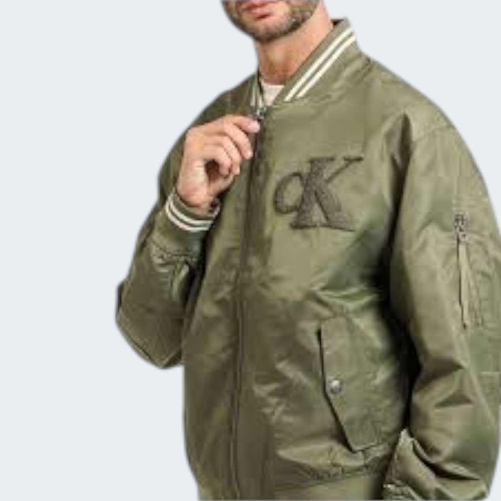 CASACO CALVIN KLEIN LS JEANS TIPPED