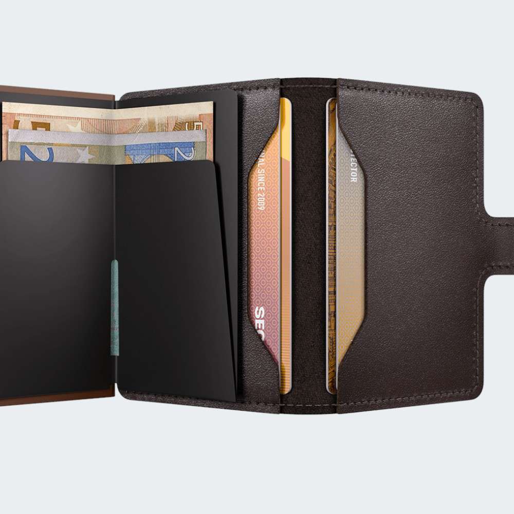 CARTEIRA SECRID MINIWALLET ORIGINAL  CHOCOLATE