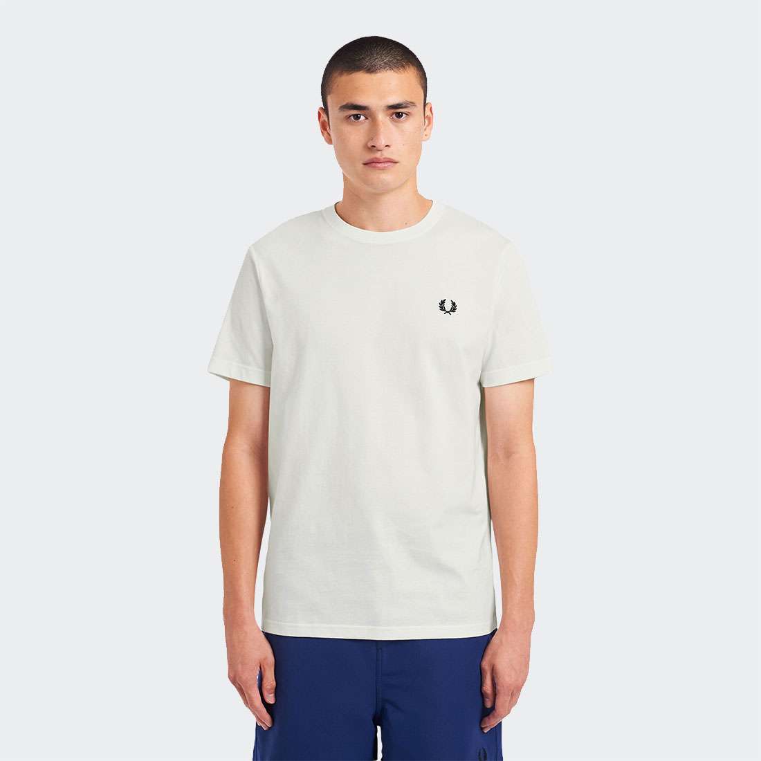 TSHIRT FRED PERRY M1600 SNOW WHITE