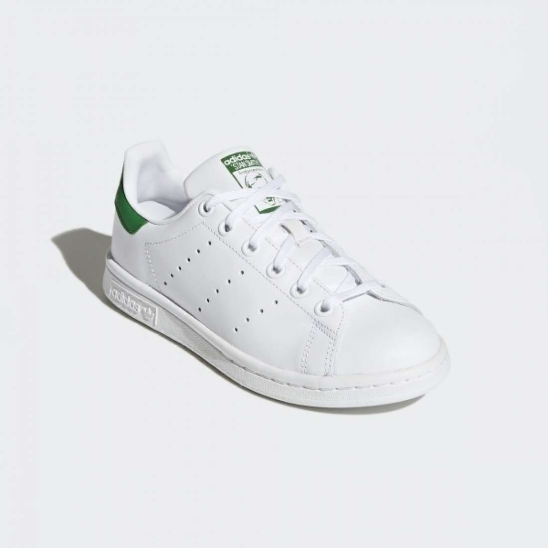 ADIDAS STAN SMITH J WHITE/GREEN