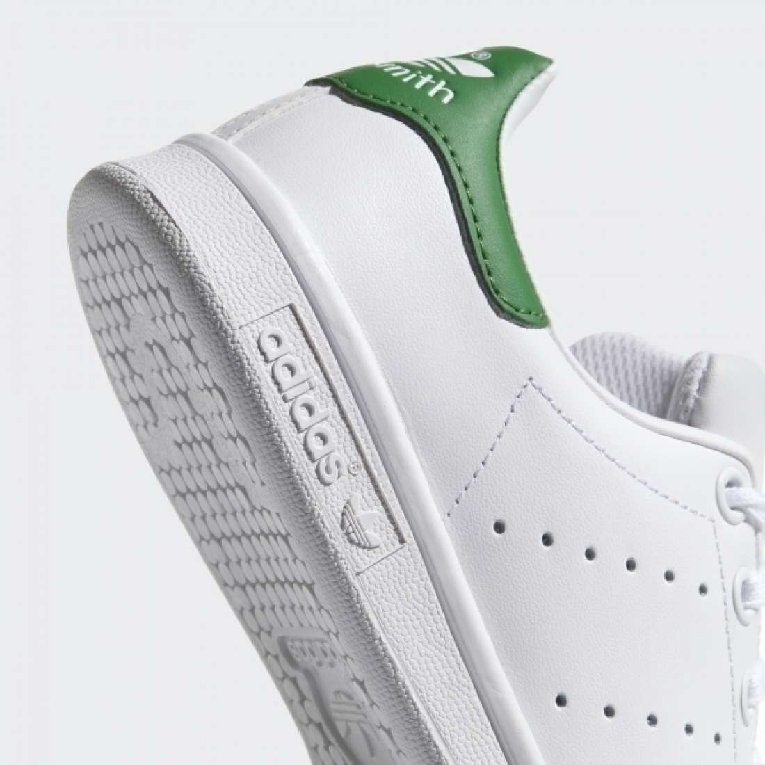 ADIDAS STAN SMITH J WHITE/GREEN