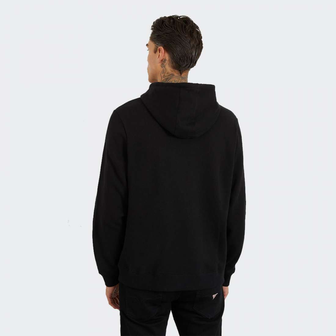 HOODIE GUESS ROY JBLK