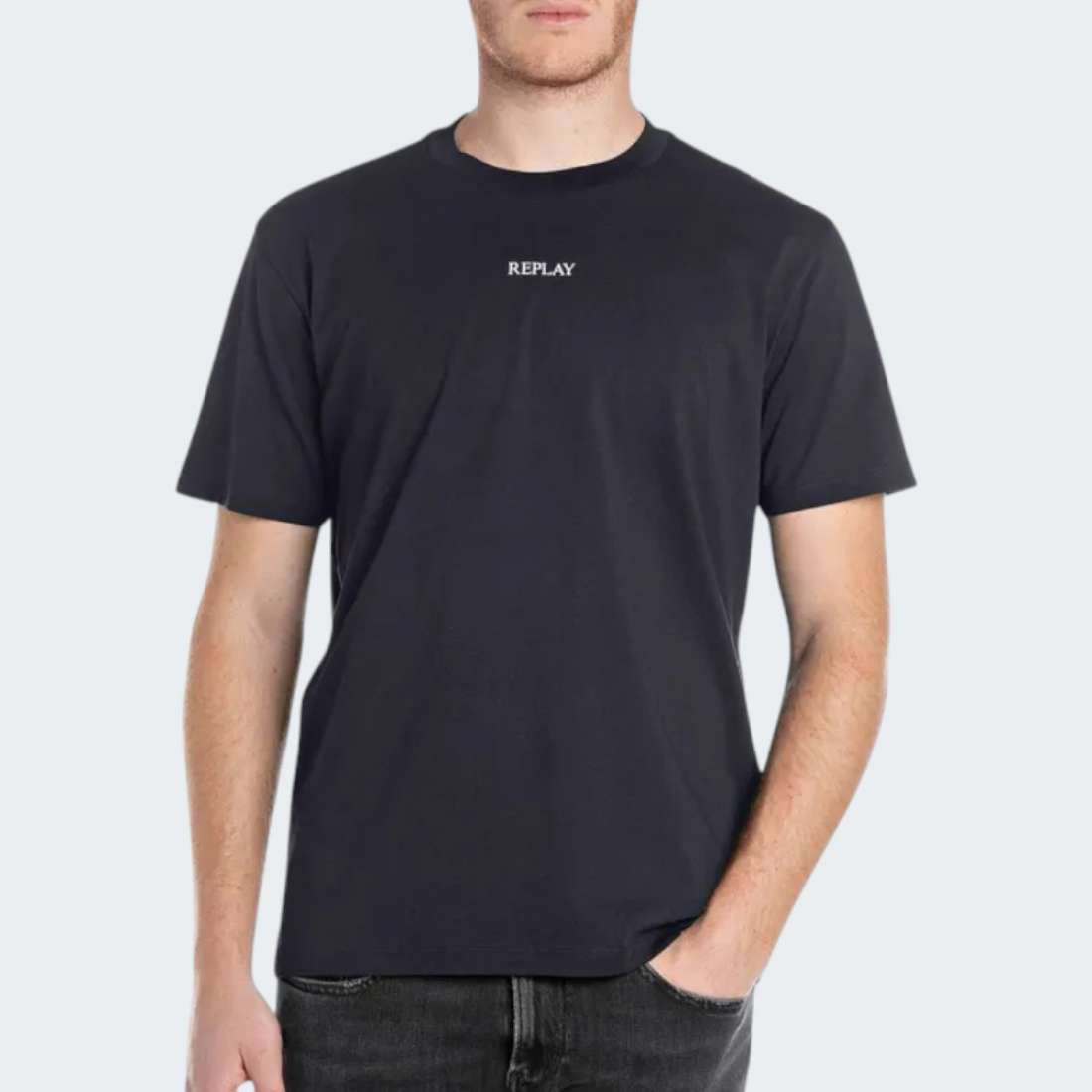 TSHIRT REPLAY BASIC JERSEY 067