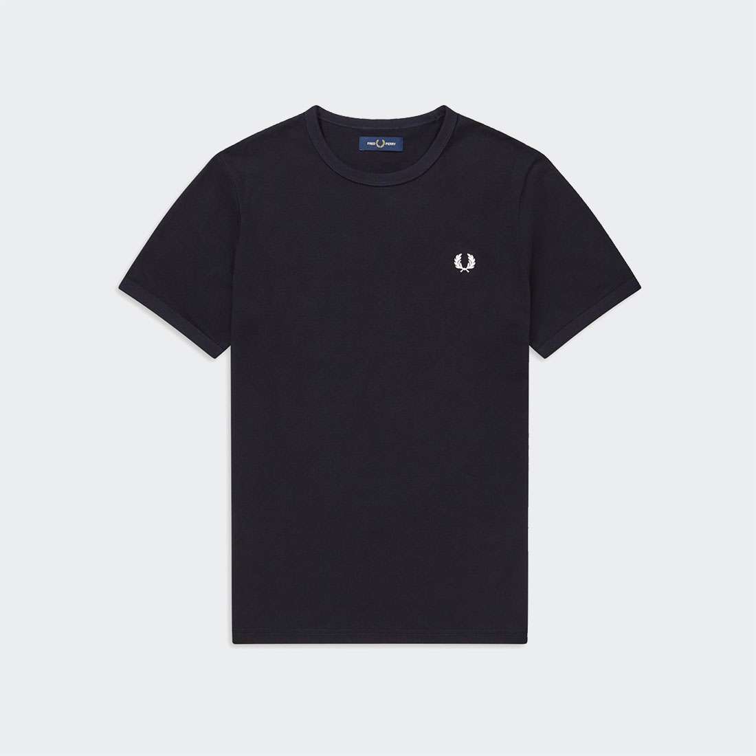 TSHIRT FRED PERRY RINGER NAVY