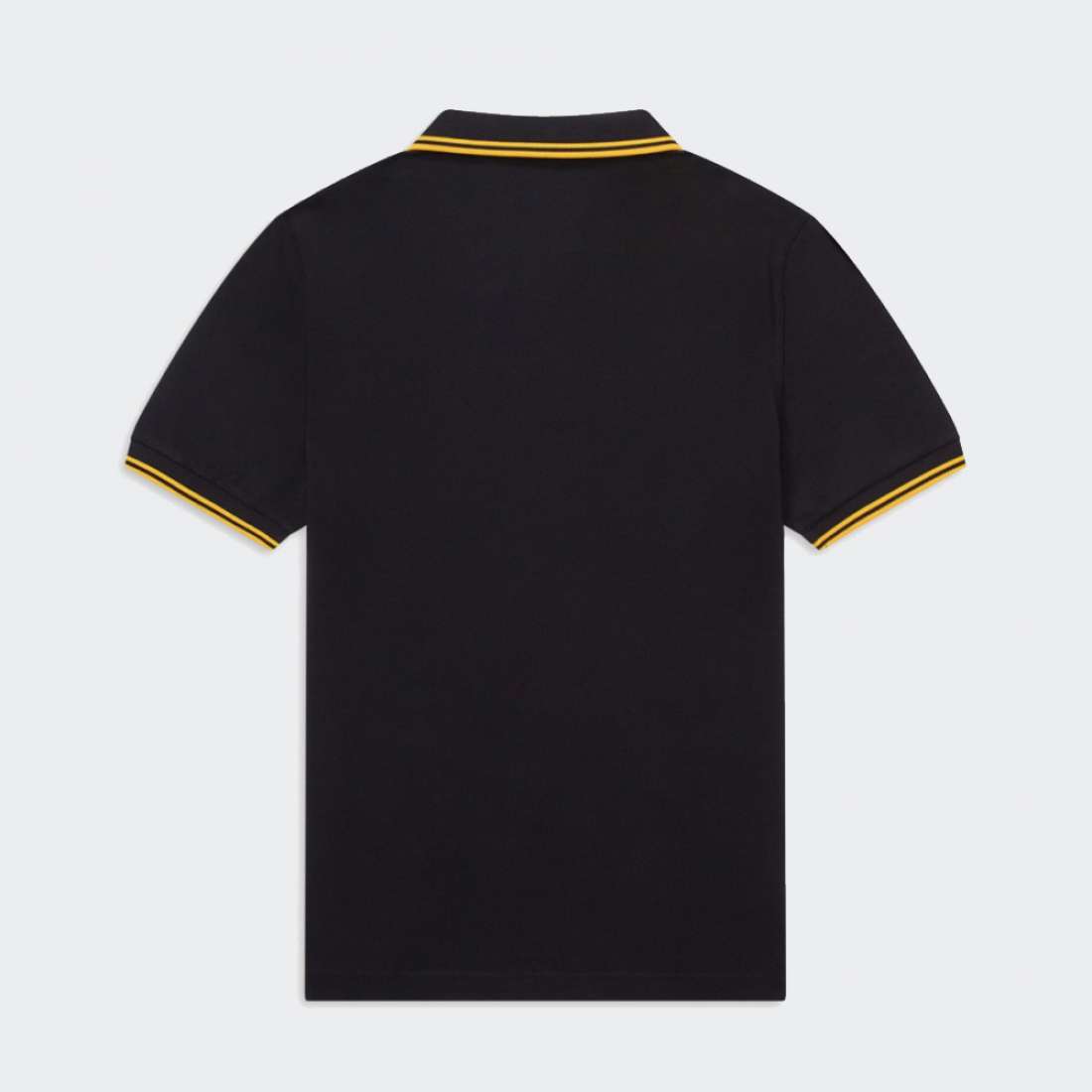 POLO FRED PERRY BLACK/YELLOW/YELLOW