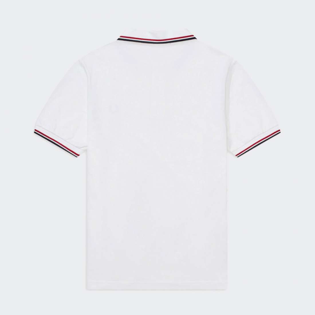 POLO FRED PERRY M3600 WHITE/RED/NAVY