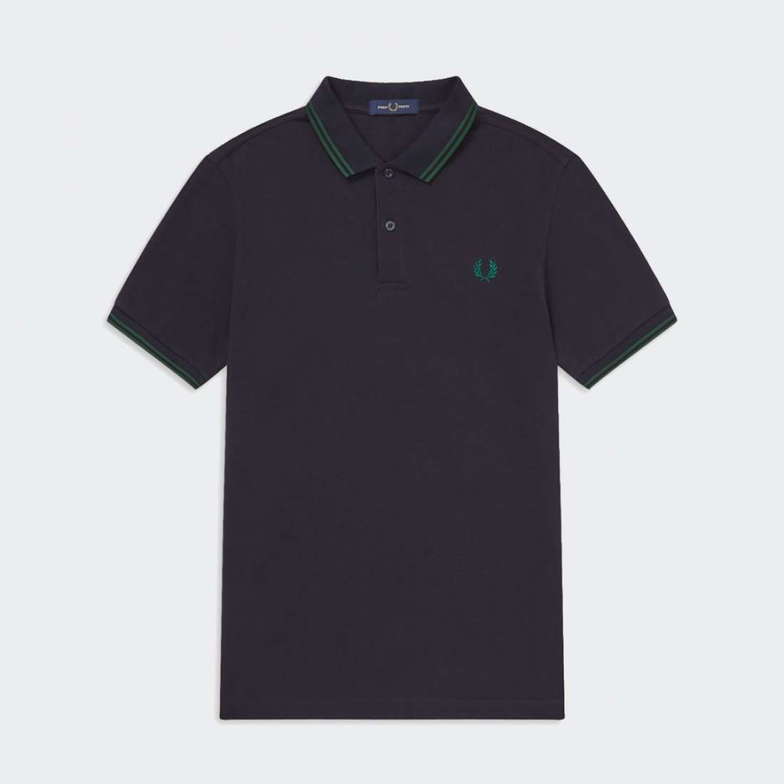 POLO FRED PERRY M3600 NAVY/IVY/IVY