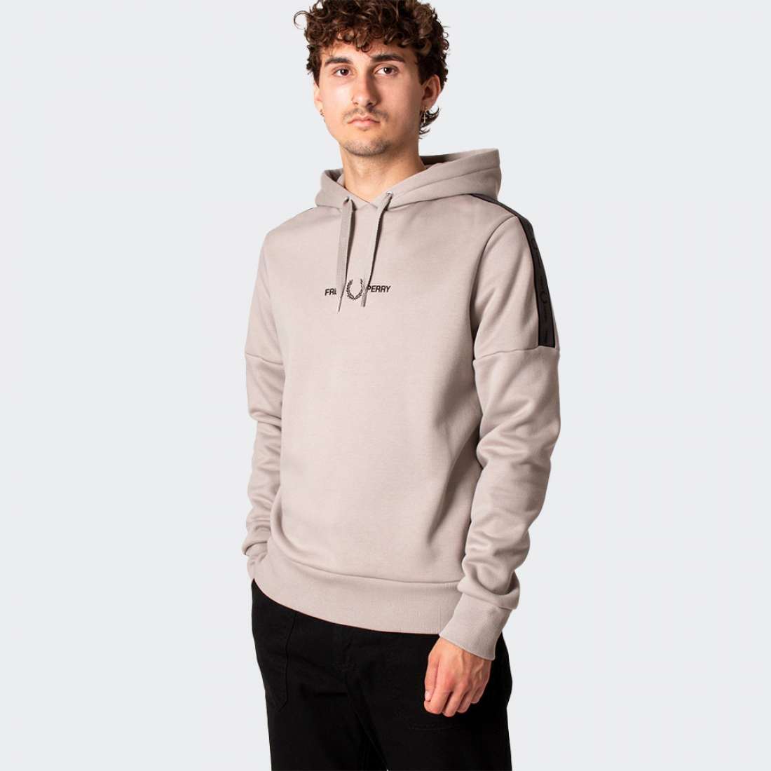 HOODIE FRED PERRY M4701 CONCRETE