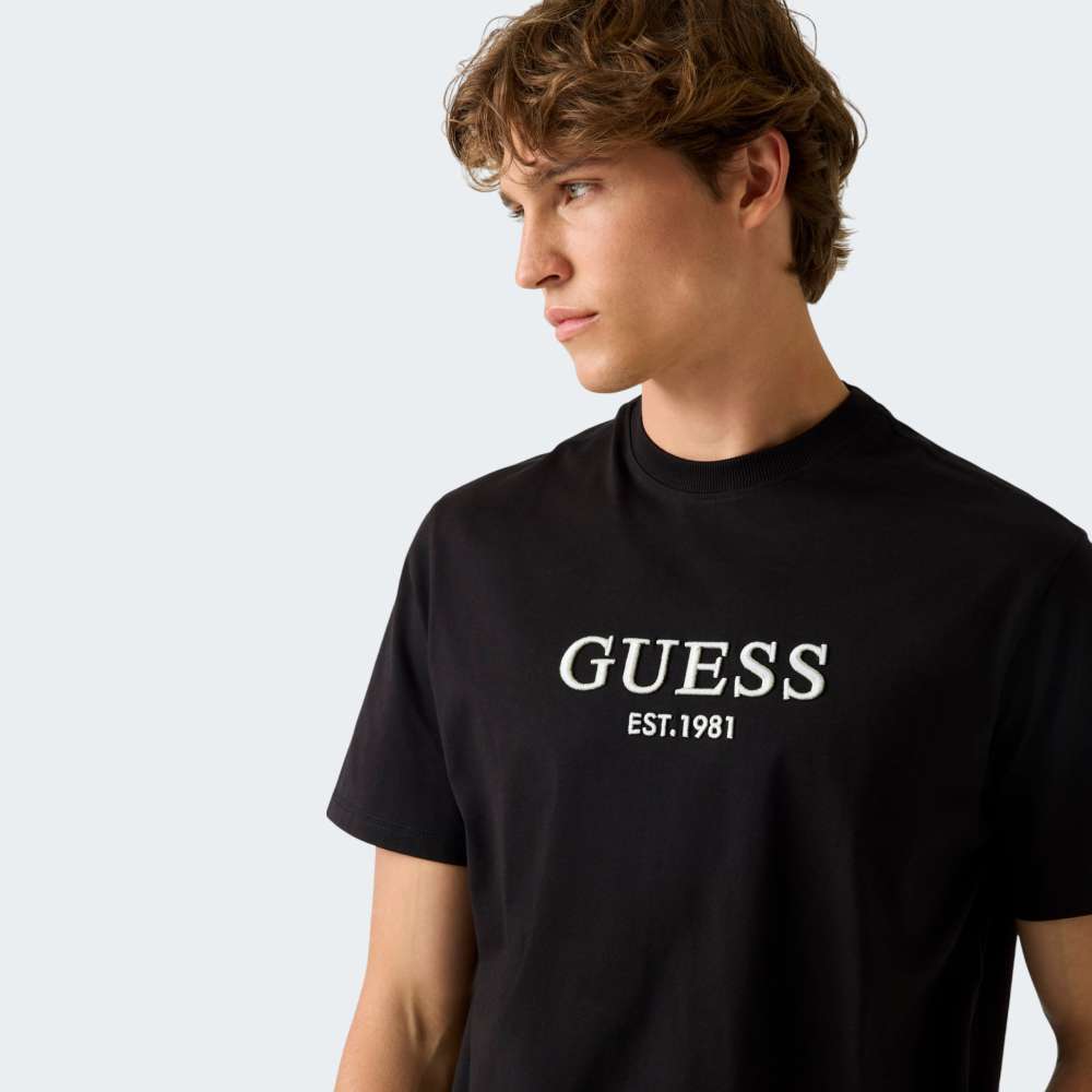  TSHIRT GUESS EMBROIDERY LOGO