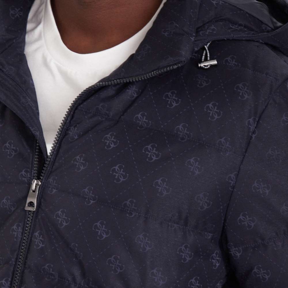  BLUSAO GUESS MONOGRAM PUFFA