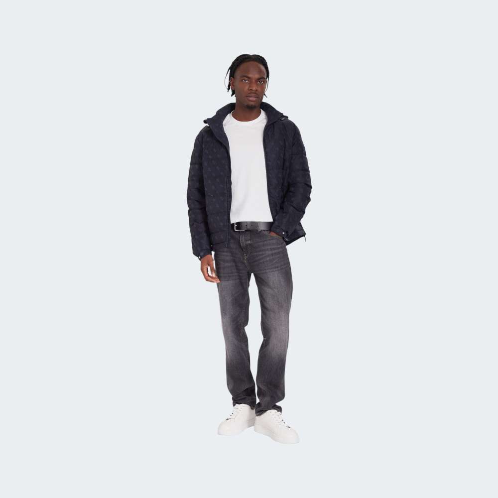  BLUSAO GUESS MONOGRAM PUFFA