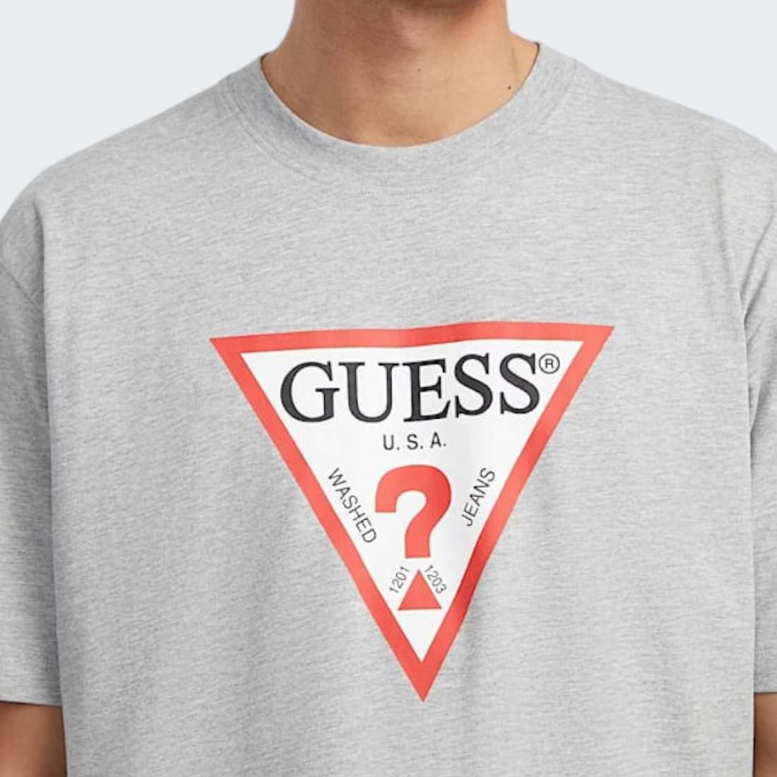 TSHIRT GUESS PRINTED H90Z