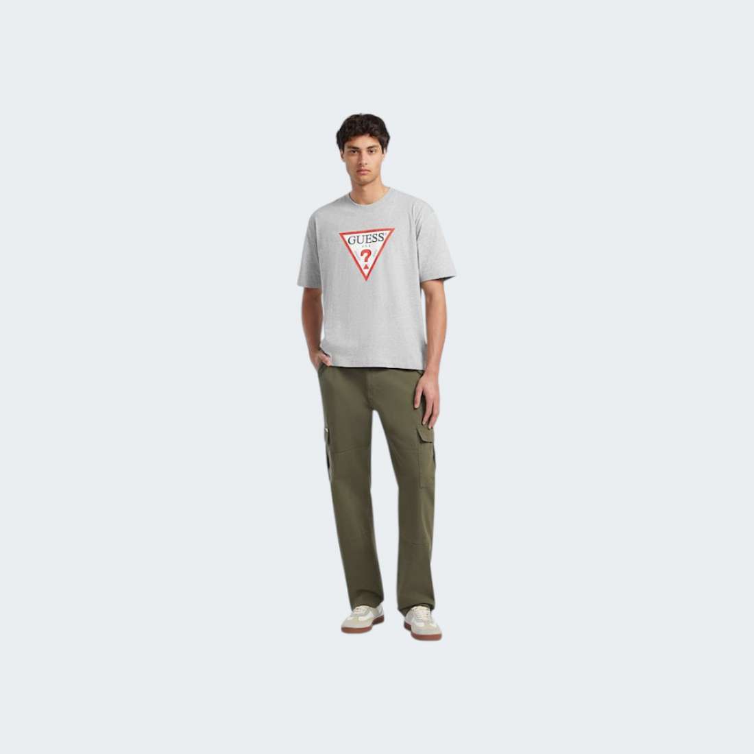 TSHIRT GUESS PRINTED H90Z